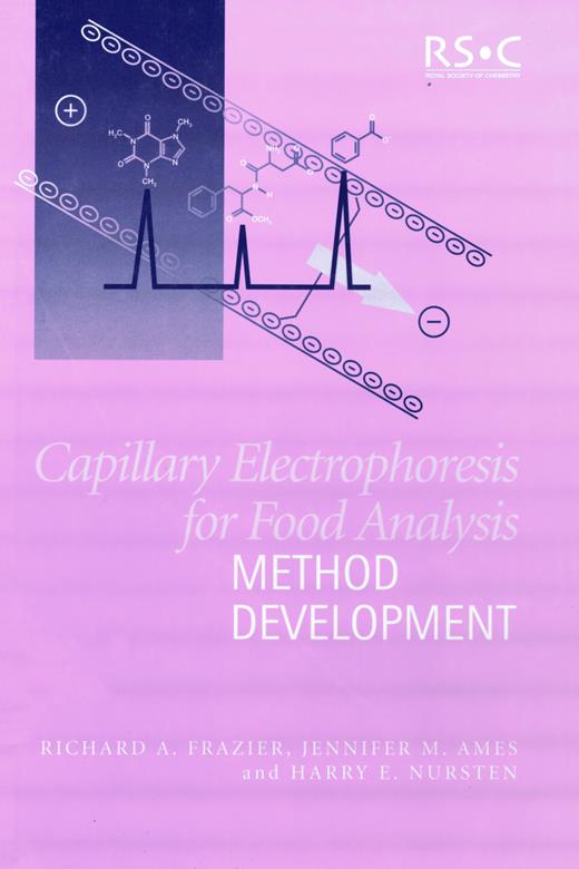 Example 3 of CE method development: The simultaneous analysis of ...
